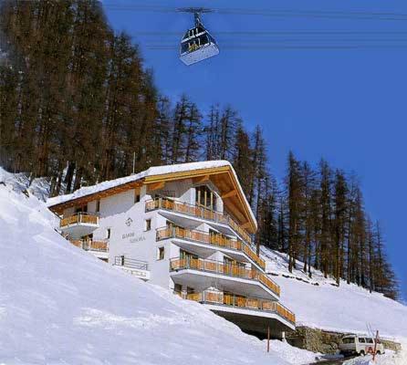 Hotel Garni Aurora Samnaun Exterior foto